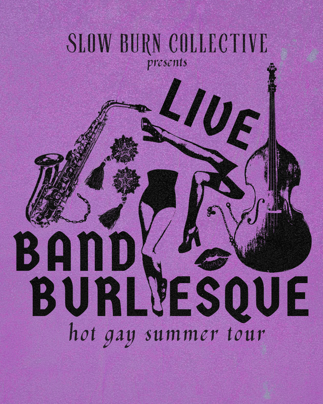 slow burn collective live band burlesque